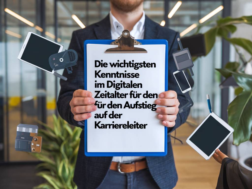 Die wichtigsten Kenntnisse im digitalen Zeitalter für den Aufstieg auf der Karriereleiter